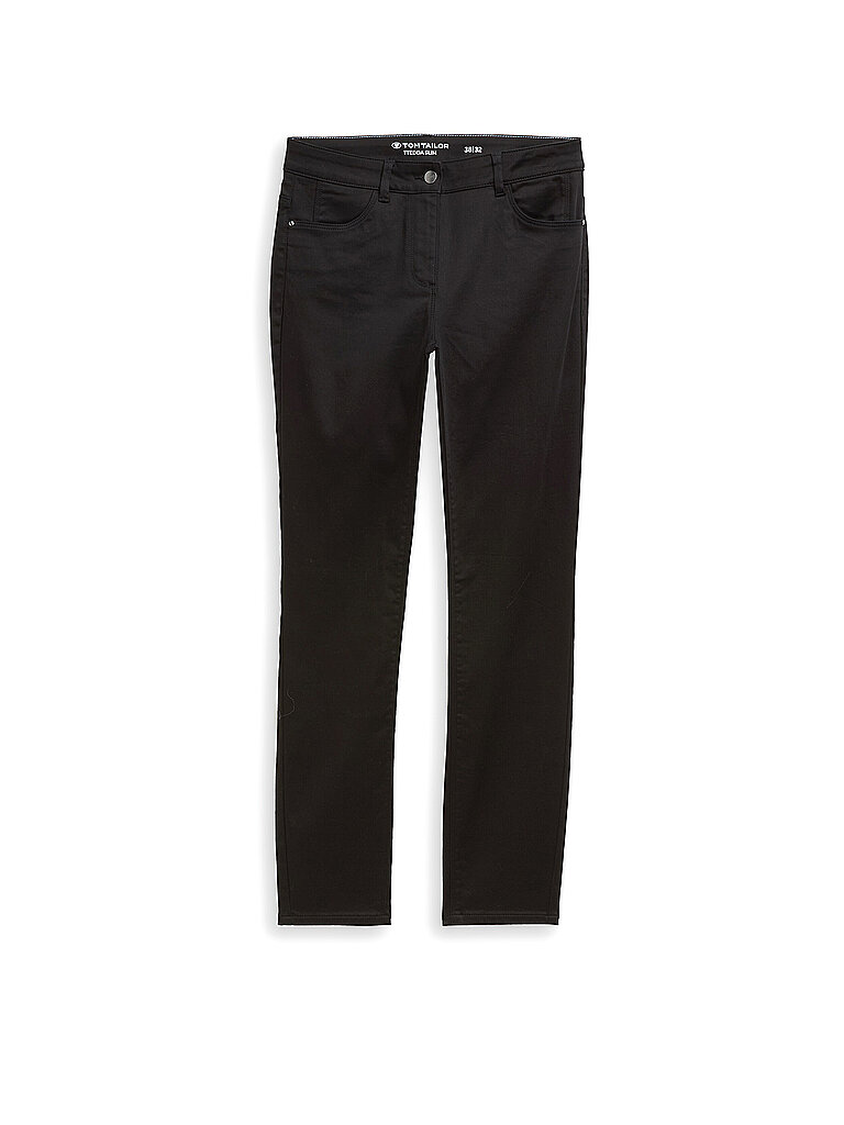 TOM TAILOR Hose Slim Fit TTEDDA  schwarz   38/L30 damen